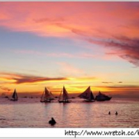 〔菲律賓〕長灘島之旅 - Day1：國際機場一航廈 → 馬尼拉航空 → Kalibo機場 → BAGOBOS 自助餐 → Caticlan碼頭 → 螃蟹船 → Boracay碼頭