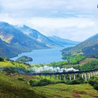 通往霍格華茲的列車─蘇格蘭高地西線