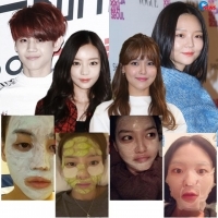 2014年韓國明星們的美容必備品“面膜”