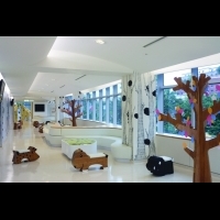 哇！這是台灣的兒童醫療空間嗎??好像可愛，太美了！❤