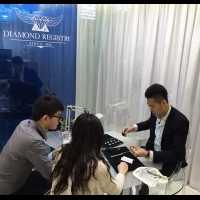 Diamond Registry位於香港中環的鑽石珠寶陳列室峻工