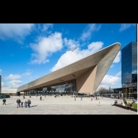 Benthem Crouwel Architects－鹿特丹中央車站　現代式強力線條