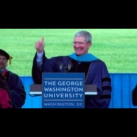 蘋果CEO庫克2015年喬治華盛頓大學畢業演講：人生苦短，別浪費生命在只求溫飽的工作上