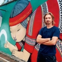法國街頭藝術家柒先生 與世界對話的行動藝術