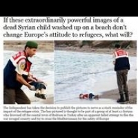 三歲小童伏屍照憾人心 歐洲處理難民問題引撻伐