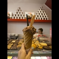 手工自製Nutella榛果巧克力冰淇淋