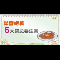 吃蟹的五大禁忌｜天然食材 螃蟹篇1