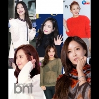 解析韓國人氣女星們的毛衣美妝技巧