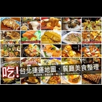 【推薦】台北美食餐廳推薦、台北捷運地圖美食懶人包整理
