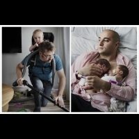 孩子的媽快來救救我！瑞典攝影師拍下男人們的育嬰辛酸！│美麗佳人Marie Claire