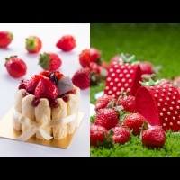 大標：草莓季登場！激發少女心的夢幻草莓甜點