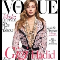 新生代辣模吉吉哈迪德Gigi Hadid全裸登法國版《VOGUE》封面