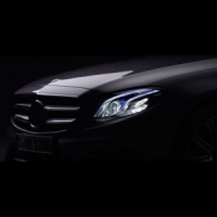 M-Benz全新E-Class外觀確定，最新「複合光束LED頭燈」預告片揭露帥氣燈眉