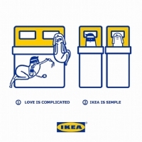 IKEA為情侶繪製「愛情急救手冊」！用幽默插畫教你解決各種愛情疑難雜症