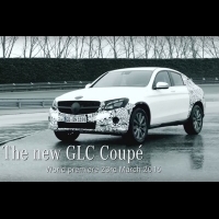 決鬥BMW X4！賓士全新『GLC Coupe』倒數發表，動態身影『速度感』十足