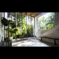在家中擁抱綠意－越南住宅的視覺錯位讓你擁有樂活生活