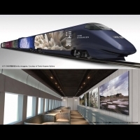 世界最快最美的「移動美術館」 日本「現美新幹線」下周上路