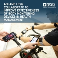 ADI與LifeQ攜手提升人體健康監測裝置效能