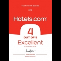 青年廣場Y旅舍連續兩年獲Hotels.com嘉許