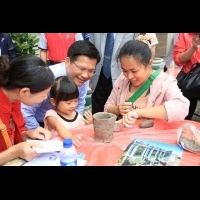 親子捏陶比賽上千民眾同樂 中市將打造「陶藝文化」之都