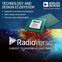 ADI利用RadioVerse技術和設計生態系統簡化無線系統設計
