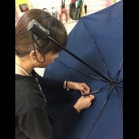 梅雨季將到　中市寶之林維修咖啡館開雨傘維修課程