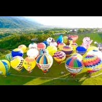 28顆熱氣球鹿野齊飛　台灣國際熱氣球嘉年華開幕