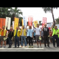 抗議砍七天假 工人悼念過勞死勞工 展開無限期絕食