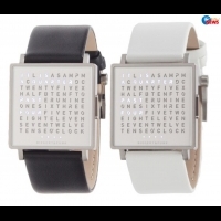 QLOCKTWO(R)Watch腕錶 文字與時間的戀人絮語
