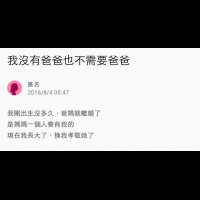 爸媽離婚只因為阿嬤的『一句話』！從那時開始，我就沒有爸爸也不需要爸爸...