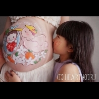 誰說懷孕只能拍裸照紀念！超夢幻「3D肚皮彩繪」讓可愛小天使紀錄你的幸福時刻