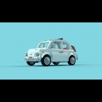Fiat500好可愛!LEGO給你收藏它的機會