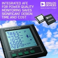 ADI推出電力品質監測應用的高整合型AFE