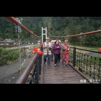 多望吊橋啟用　太平山遊樂區添遊趣
