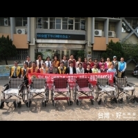 造福弱勢族群　同心獅子會捐50台愛心輪椅