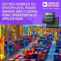 超低功耗MCU使系統級功耗節省10倍並支援物聯網應用中的浮點運算