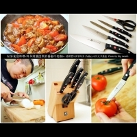 【開箱】德國雙人TWIN Pollux 6件式刀座組‧適合東方小家庭的刀具推薦!私房料理番茄牛肉麵，一分鐘快速上菜!