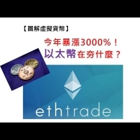 今年暴漲3000%！虛擬貨幣以太幣究竟夯什麼？