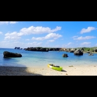 美到尖叫！夢幻沙灘拍到不想走啦～～沖繩宮古島這樣玩，傳說中的天使眼淚人魚神祕之池在這！