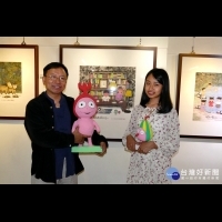 「典藏幸福」父女創作聯展　埔里田園藝廊展出
