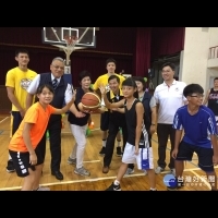 竹市3對3籃球PK賽　SBL金酒球星與青少年互動熱絡