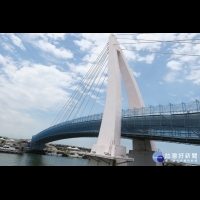 淡水漁人碼頭情人橋24日橋面除鏽　週一至週五管制通行