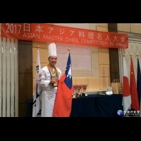 日本亞洲名廚料理名人大賽　台首大盧保吉老師榮獲金牌