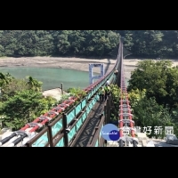 復興溪口吊橋即將完工　明年一月溫泉季將正式啟用
