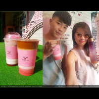 2017東區超人氣手搖店!粉紅系根本戀愛的滋味!《DrinkMe.Bar 喝我吧》,飲料的命名與原產地國家有關...