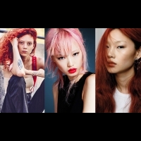 除了Irene Kim的精采髮色外，這些模特兒同樣用特殊髮色闖蕩時尚圈