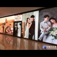 飯店打造2000吋4K畫質電視牆　幸福婚禮APP一手掌握