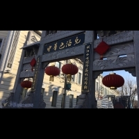 隆冬時節的中華巴羅克風情街
