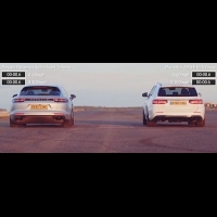 誰才是「最速」旅行車？Porsche Panamera Turbo Sport Turismo vs Mercedes-AMG E63 S Estate「同場競技」影片曝光！
