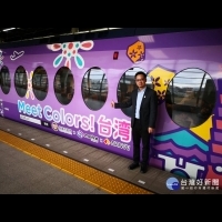 桃捷特急彩繪列車大阪往返關西機場　俏皮手繪推台灣觀光